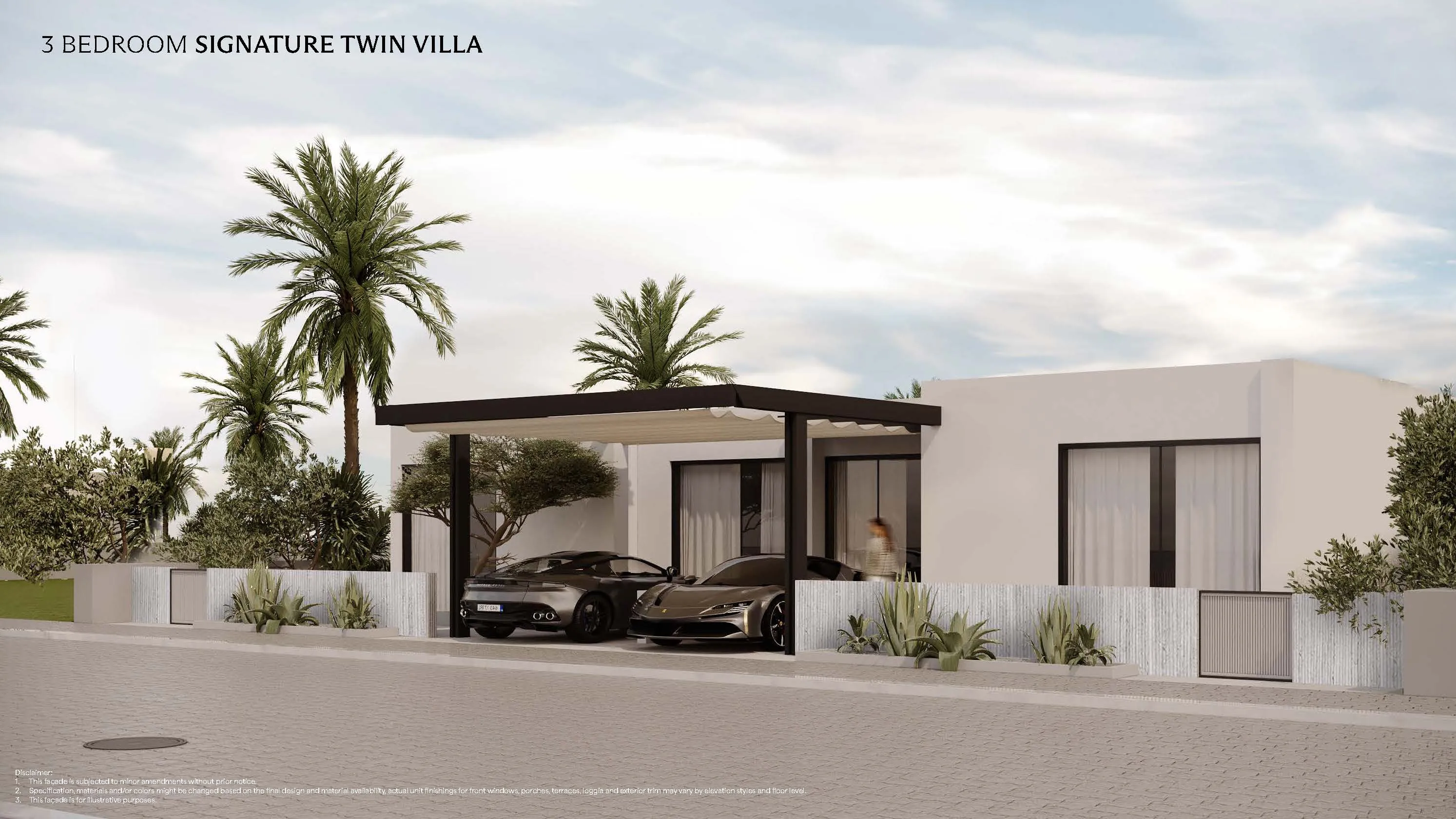 Twinhouse for sale in Amare Sea Front in Ras El Hekma of 197 m² with 4 bedrooms