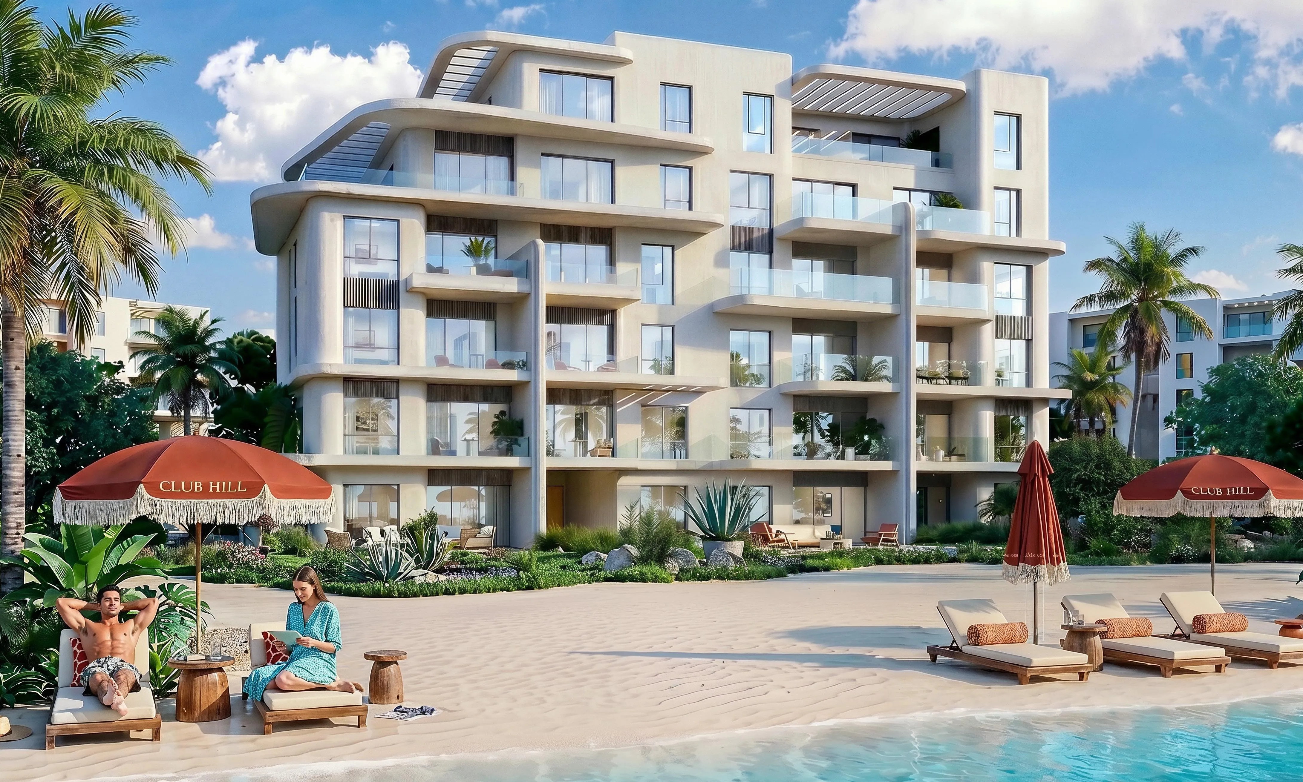 Chalet for sale in Club Hill - Solare in Ras El Hekma of 190 m² with 3 bedrooms