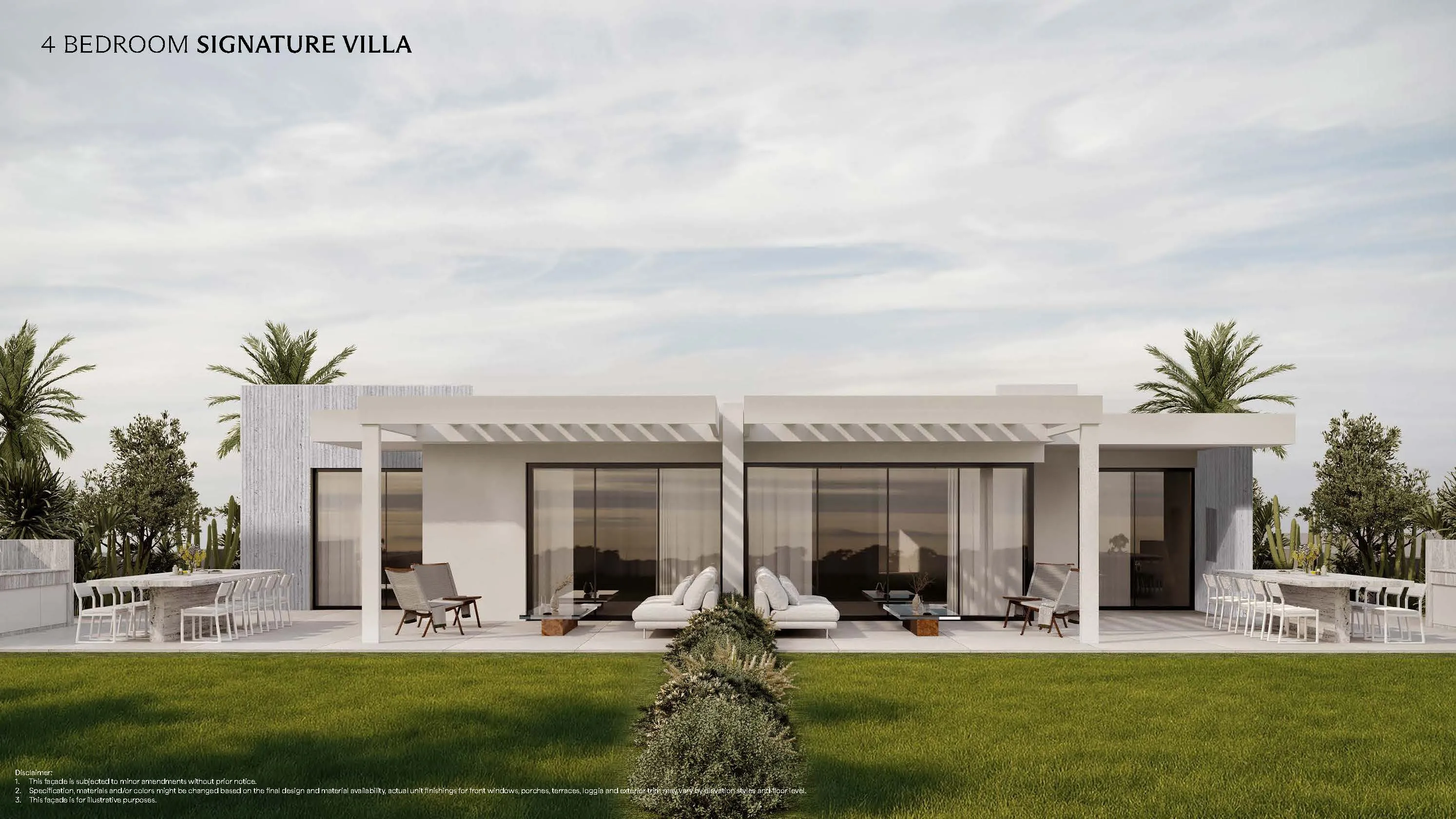 Twinhouse for sale in Amare Sea Front in Ras El Hekma of 215 m² with 4 bedrooms