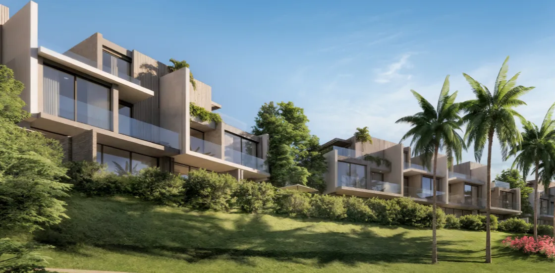 Apartment for sale in Golf Town in 6th settlement of 122 m² with 2 bedrooms