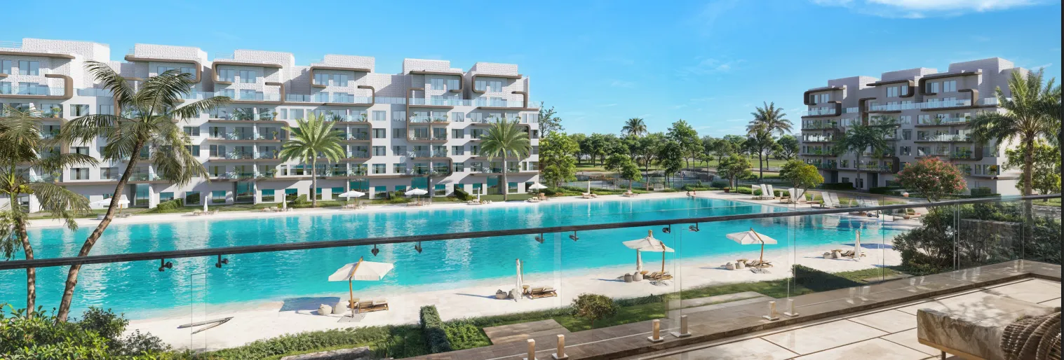 Apartment for sale in Lagoons Al Alamin in Al Alamein of 47 m² with 1 bedrooms