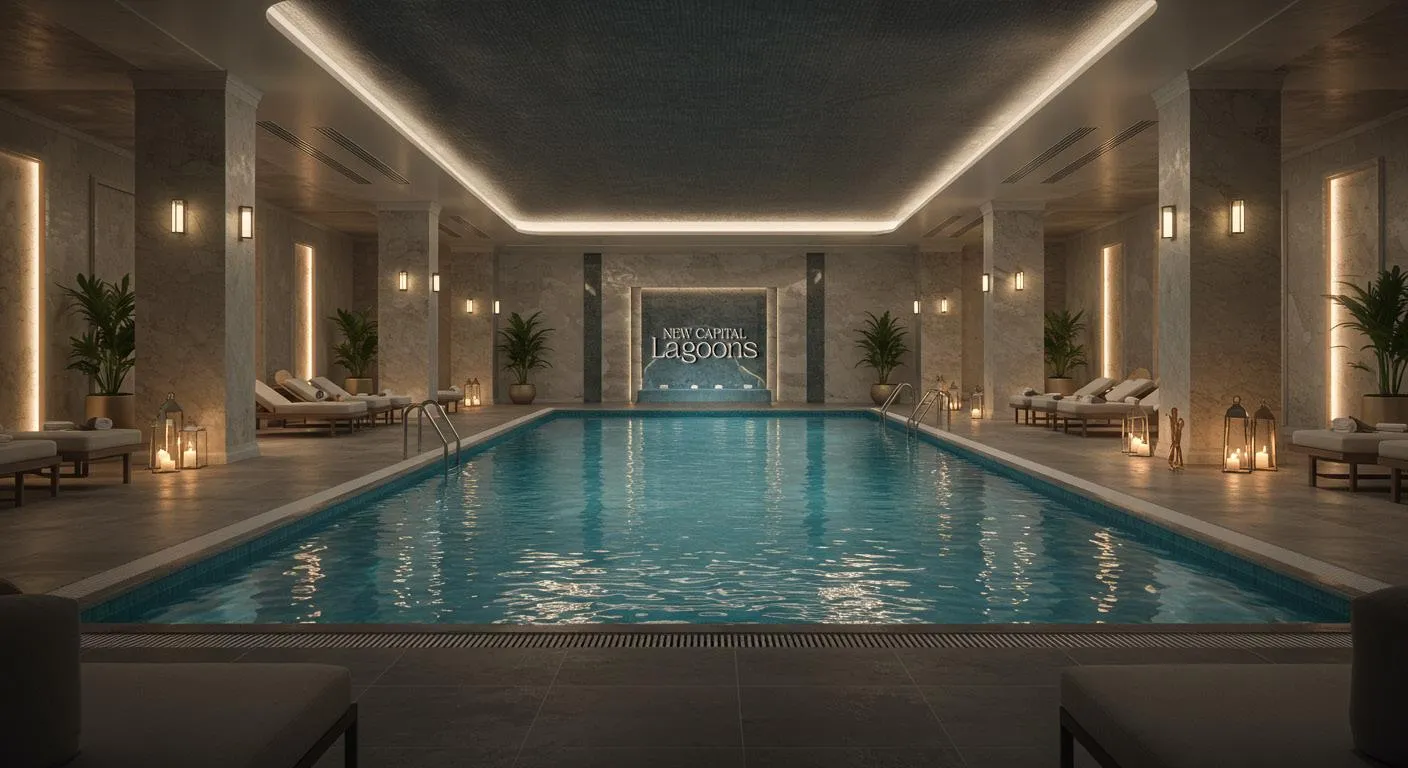 Apartment for sale in Lagoons New Capital in New Capital City of 186 m² with 3 bedrooms