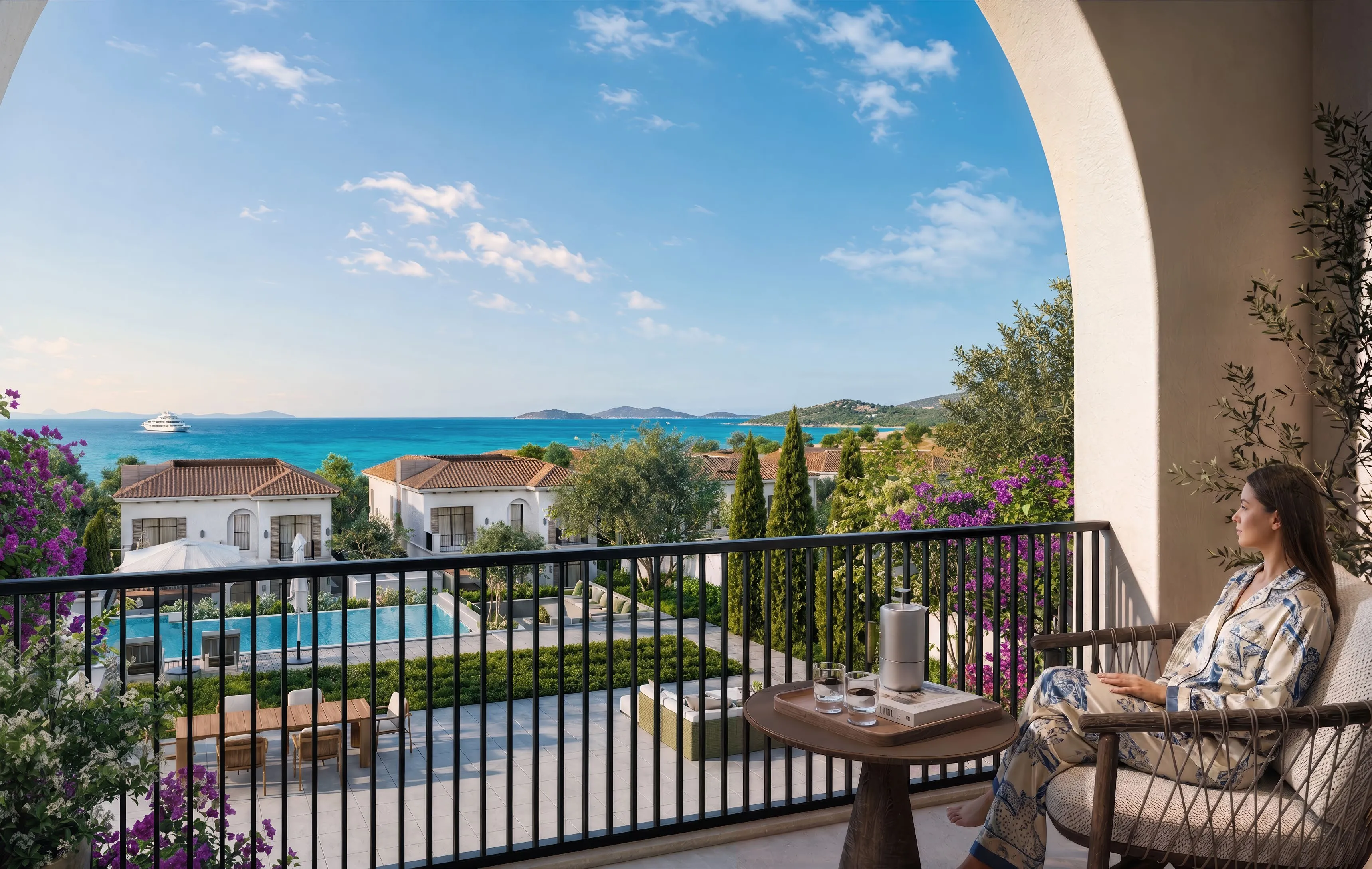 Villa for sale in Yemm Views in Ras El Hekma of 521 m² with 6 bedrooms