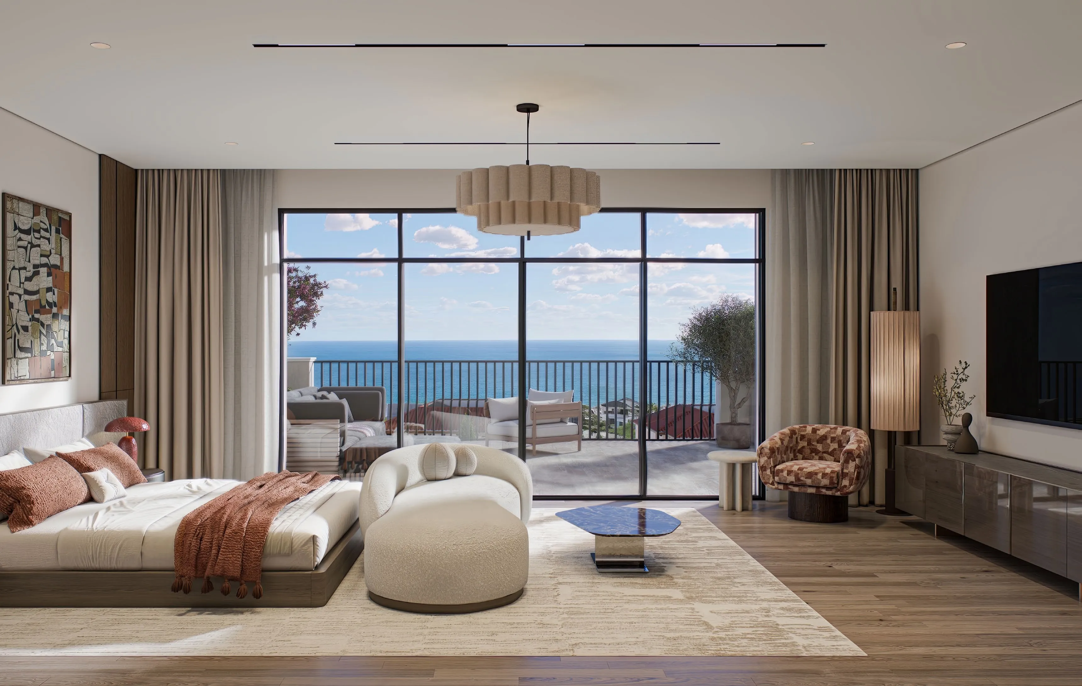 Villa for sale in Yemm Views in Ras El Hekma of 909 m² with 7 bedrooms