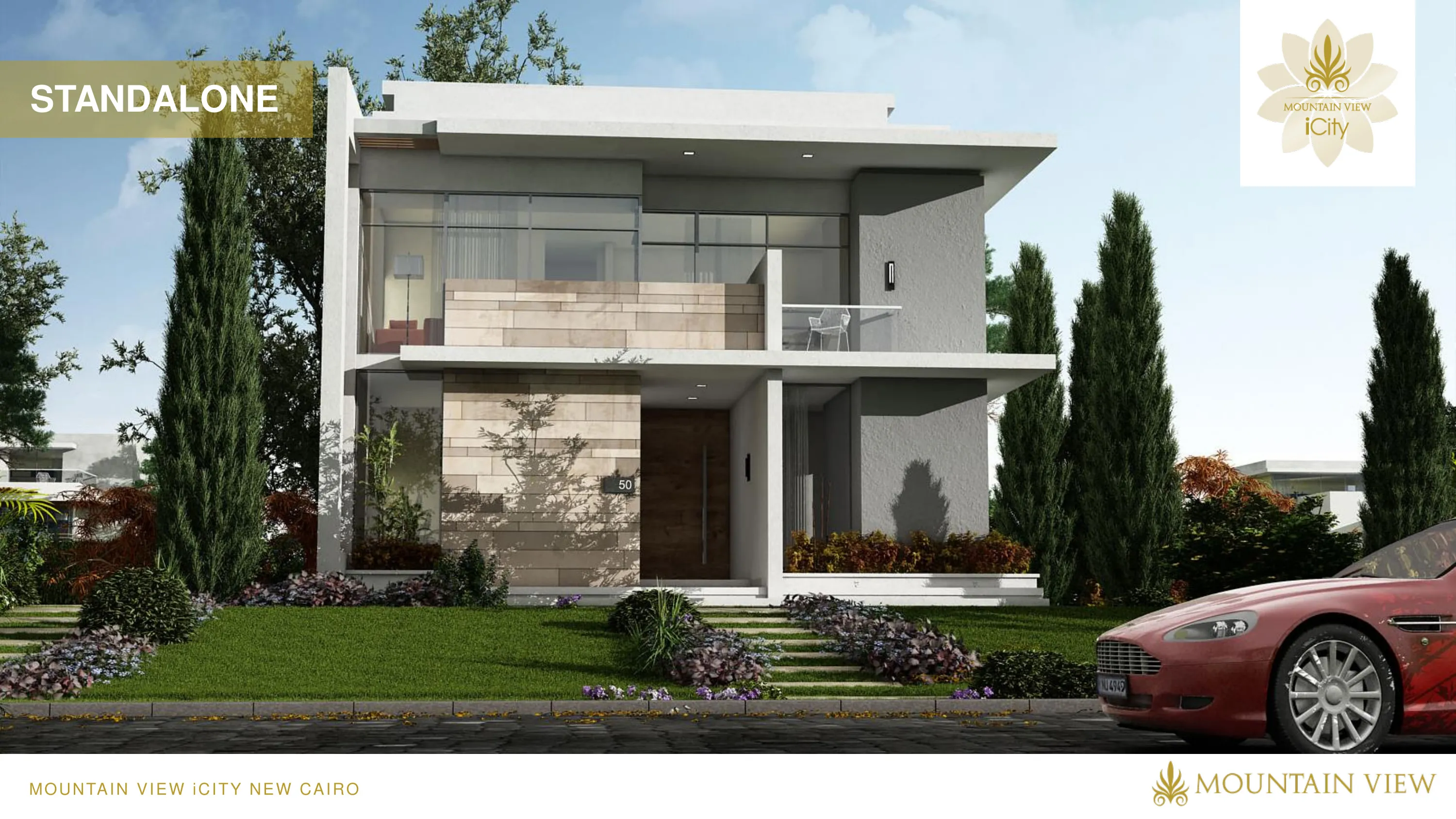 Villa for sale in Club Park- ICity New Cairo in New Cairo of 410 m² with 3 bedrooms