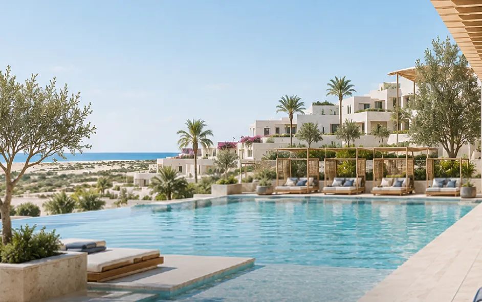 Studio for sale in Indigo in Ras El Hekma of 72 m² with 0 bedrooms