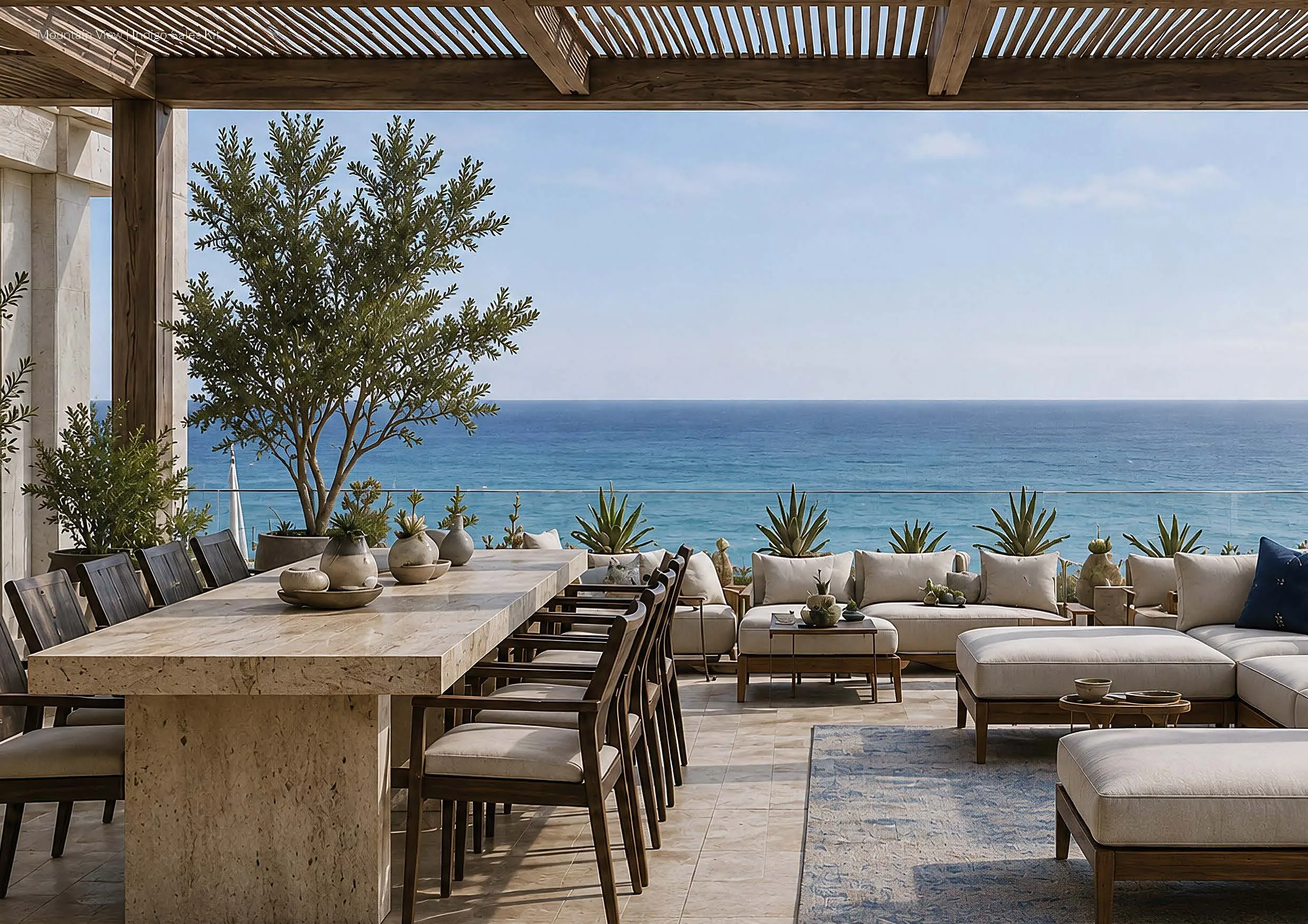 Apartment for sale in Indigo in Ras El Hekma of 100 m² with 1 bedrooms