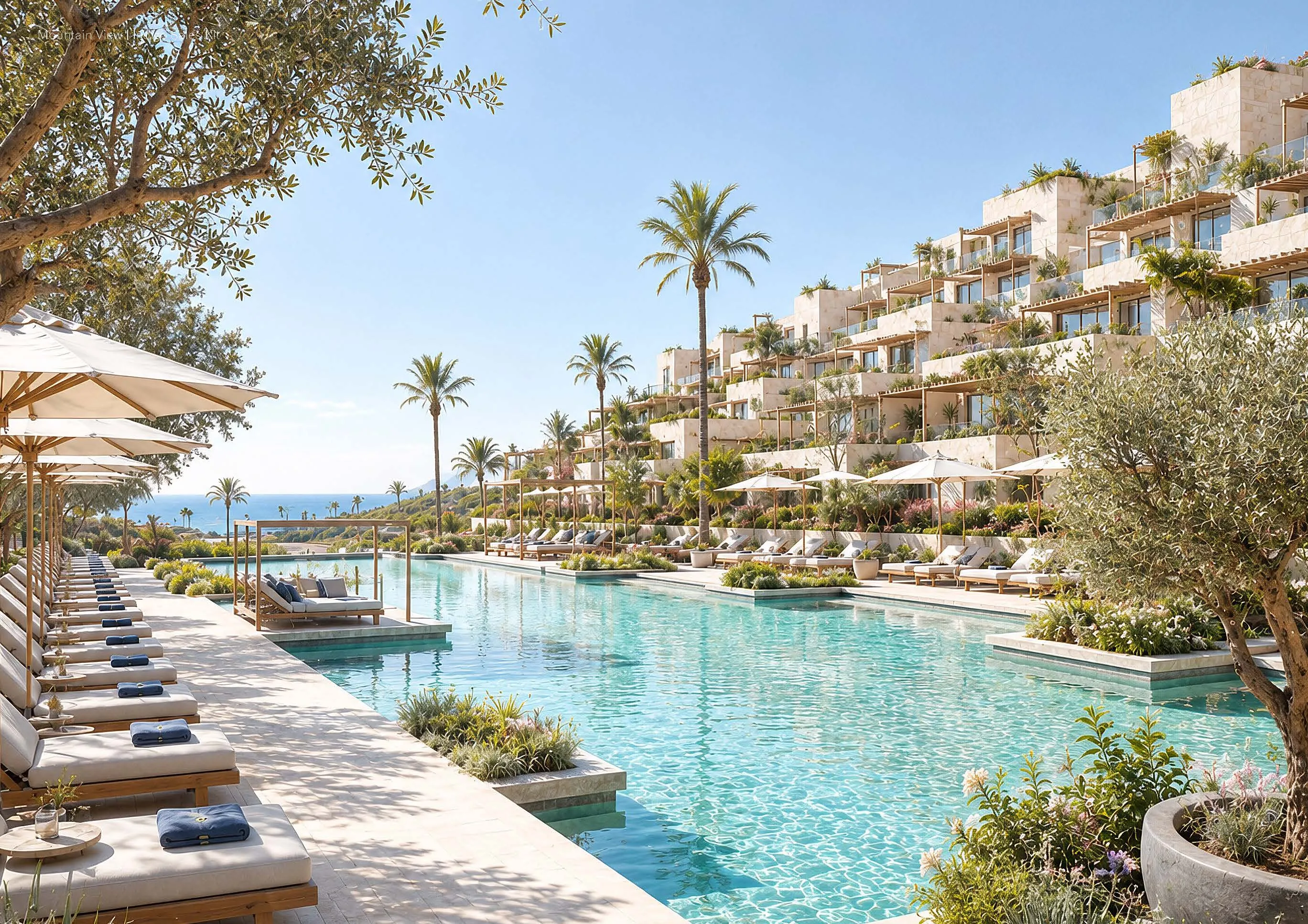 Apartment for sale in Indigo in Ras El Hekma of 100 m² with 1 bedrooms
