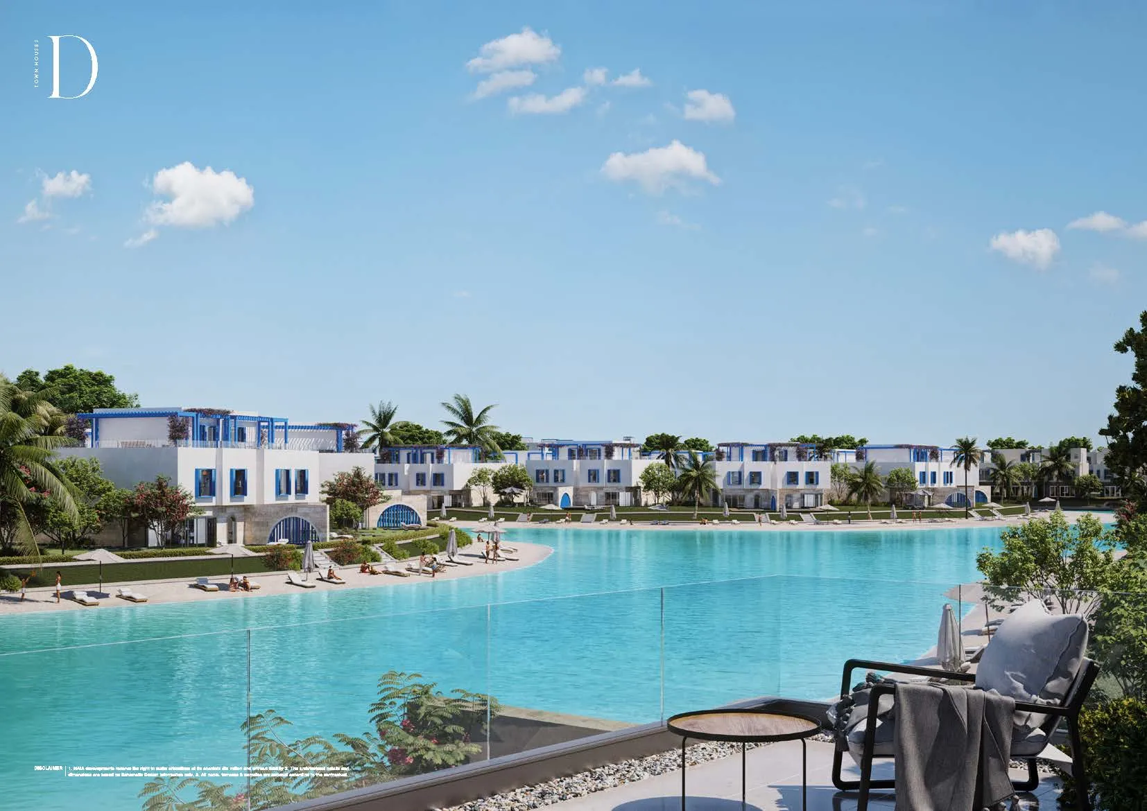 Townhouse for sale in Naia Bay-Phase 1 in Ras El Hekma of 225 m² with 4 bedrooms