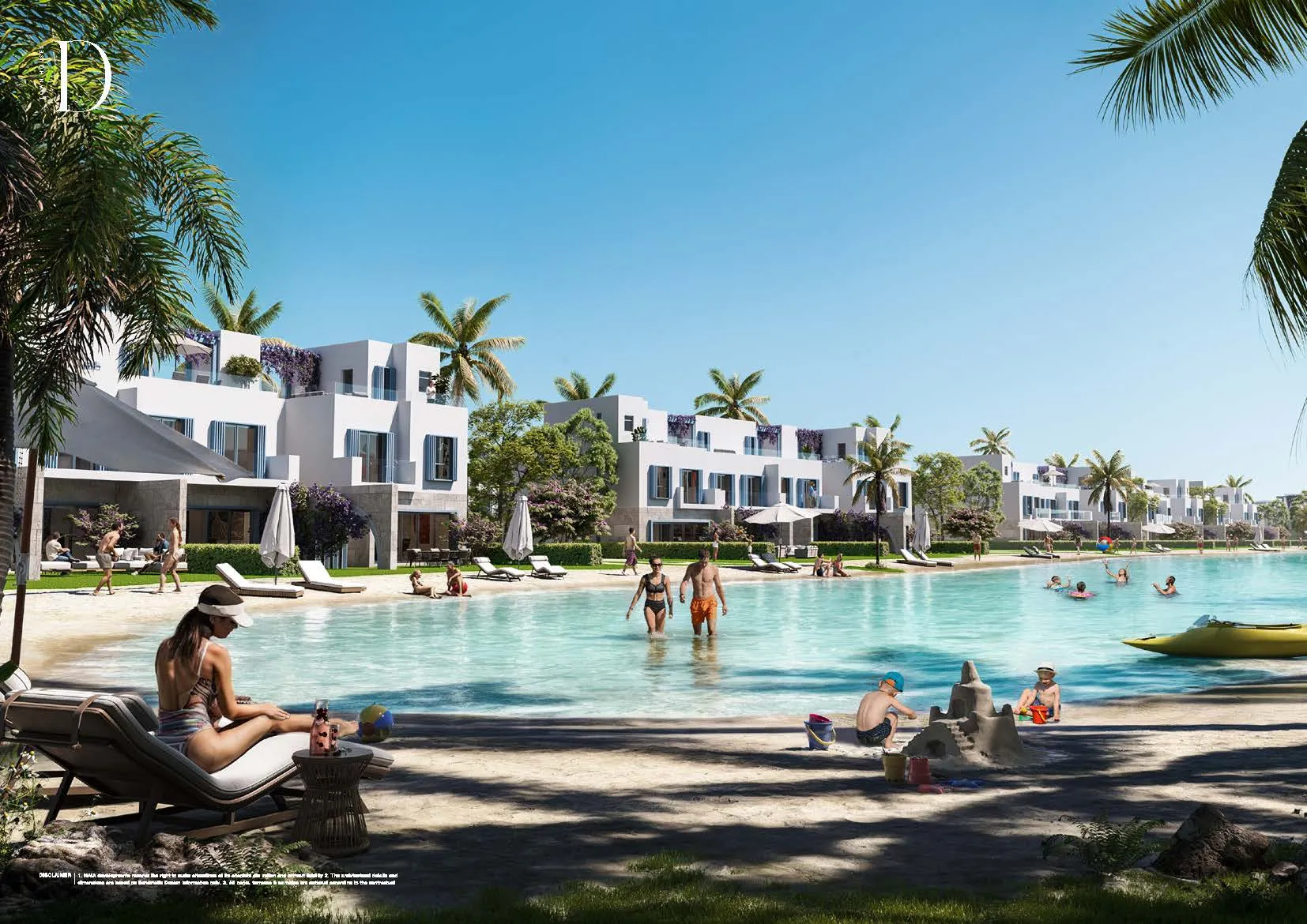Townhouse for sale in Naia Bay-Phase 1 in Ras El Hekma of 225 m² with 4 bedrooms