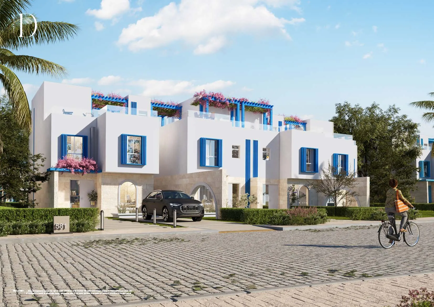 Townhouse for sale in Naia Bay-Phase 1 in Ras El Hekma of 225 m² with 4 bedrooms