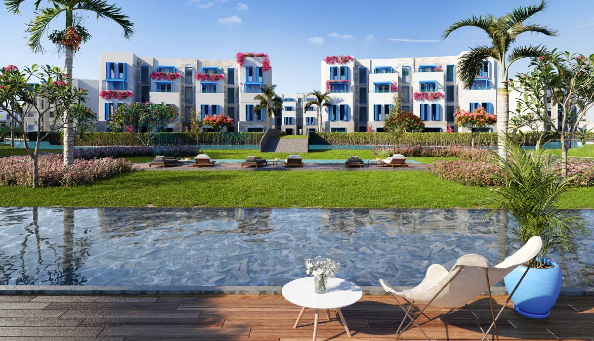 Chalet for sale in Naia Bay-Phase 1 in Ras El Hekma of 125 m² with 3 bedrooms