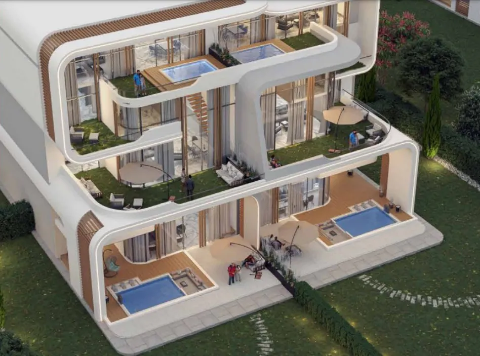 Duplex for sale in Amara in El Lotus of 133 m² with 2 bedrooms