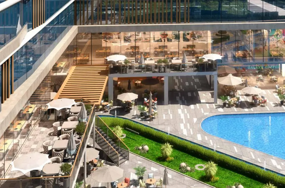 Retail for sale in Eleven  in New Capital City of 456 m² with 3 bedrooms