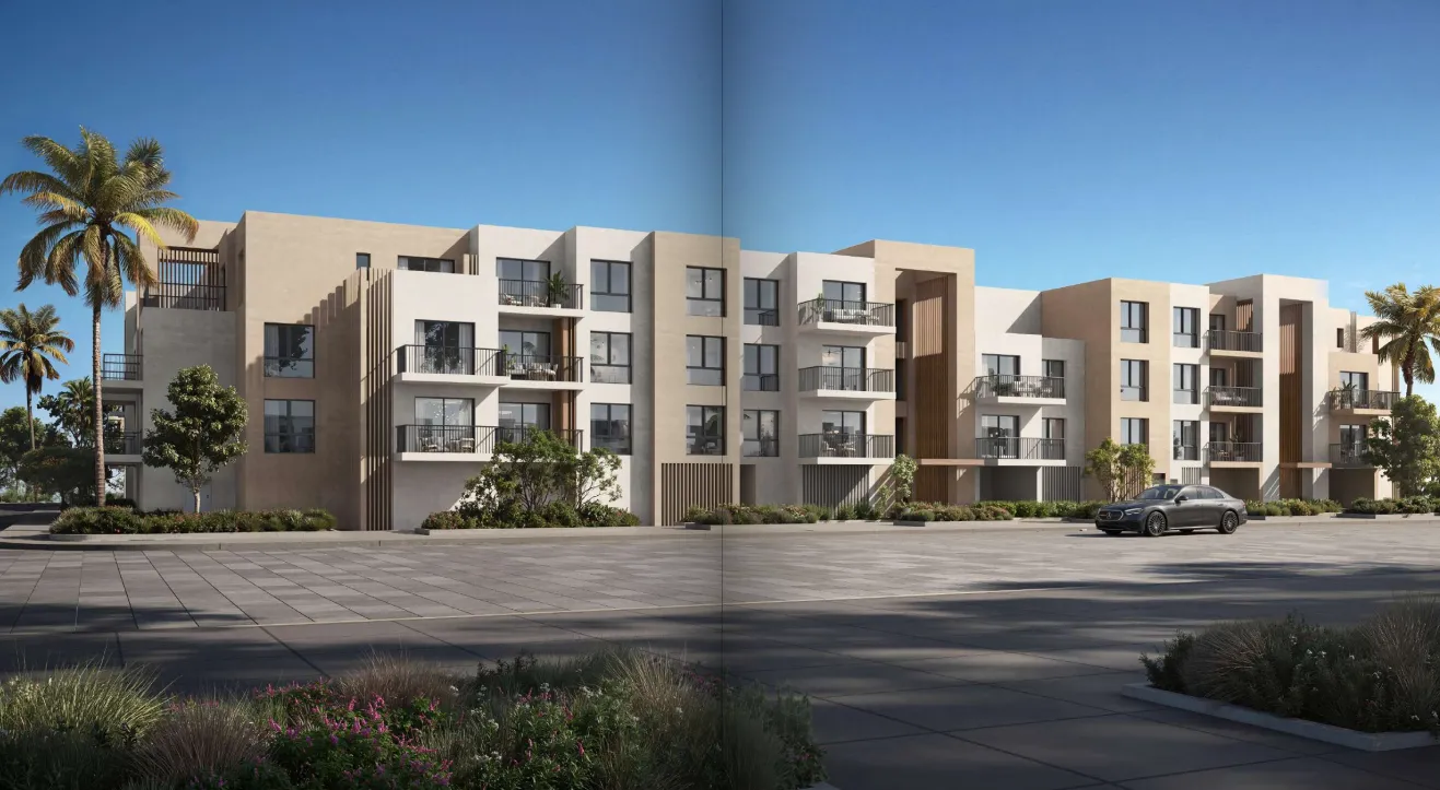 Apartment for sale in Silver Walk in Sidi Heneish of 68 m² with 1 bedrooms