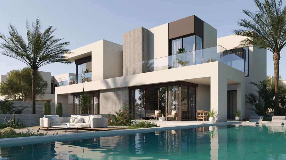 Twinhouse for sale in Solana East in New Cairo of 240 m² with 3 bedrooms