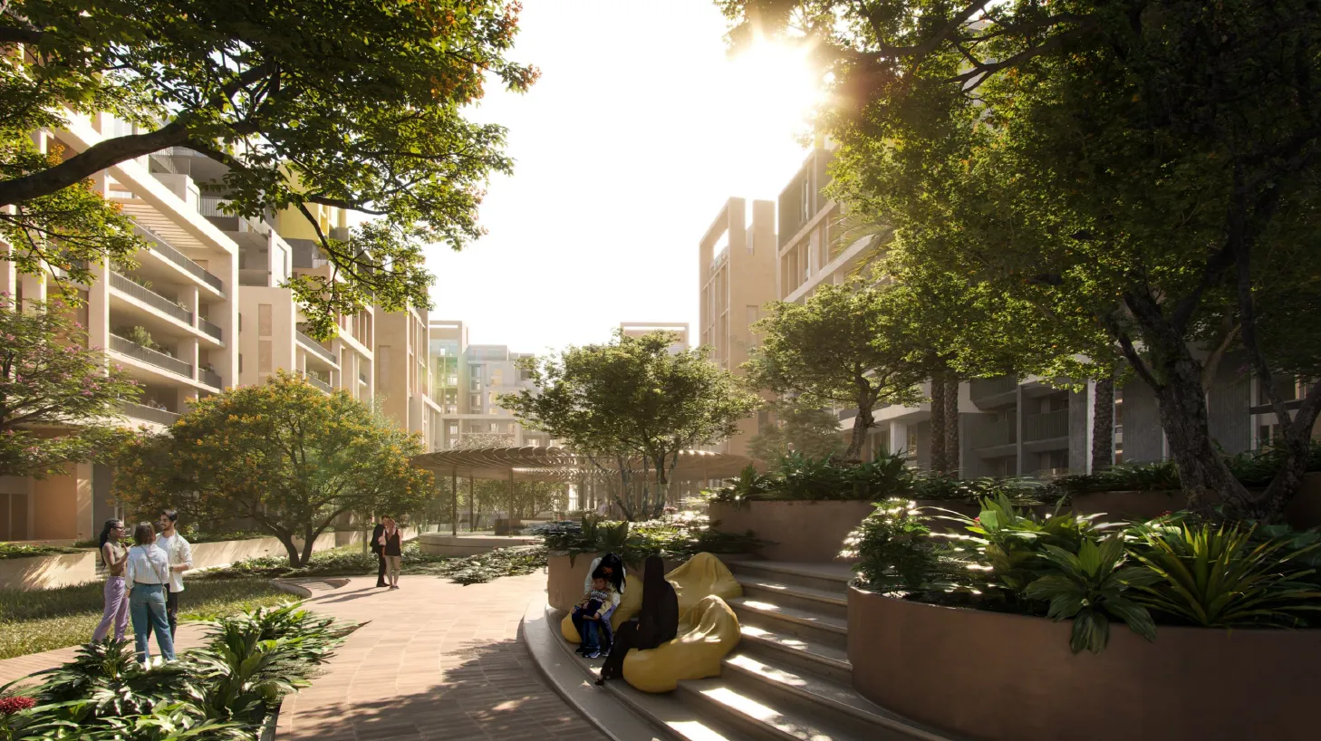 Apartment for sale in The Village Views in El Sheikh Zayed of 206 m² with 3 bedrooms