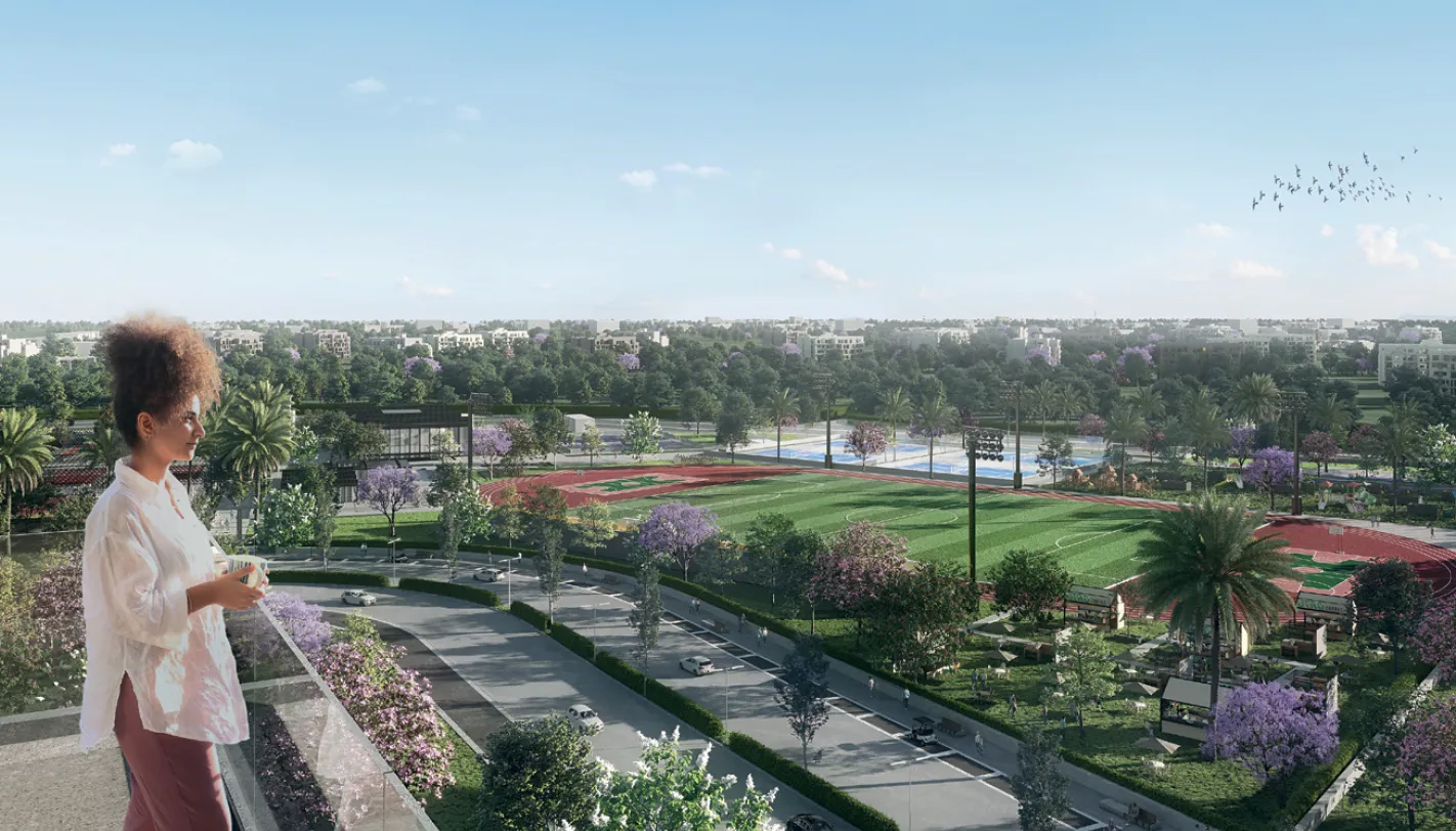 Apartment for sale in Qemet Owest in October Gardens of 177 m² with 3 bedrooms
