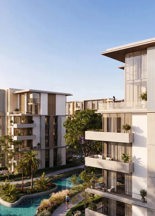 Apartment for sale in COLLAGE-Ivoire East in New Cairo of 125 m² with 2 bedrooms