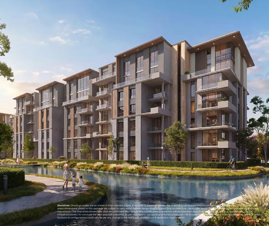 Apartment for sale in COLLAGE-Ivoire East in New Cairo of 125 m² with 2 bedrooms