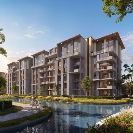 Duplex for sale in COLLAGE-Ivoire East in New Cairo of 226 m² with 3 bedrooms