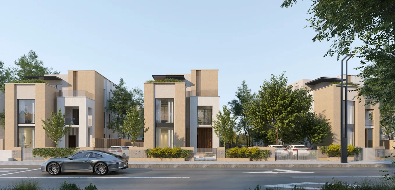 Villa for sale in Ivoire West in El Sheikh Zayed of 382 m² with 5 bedrooms