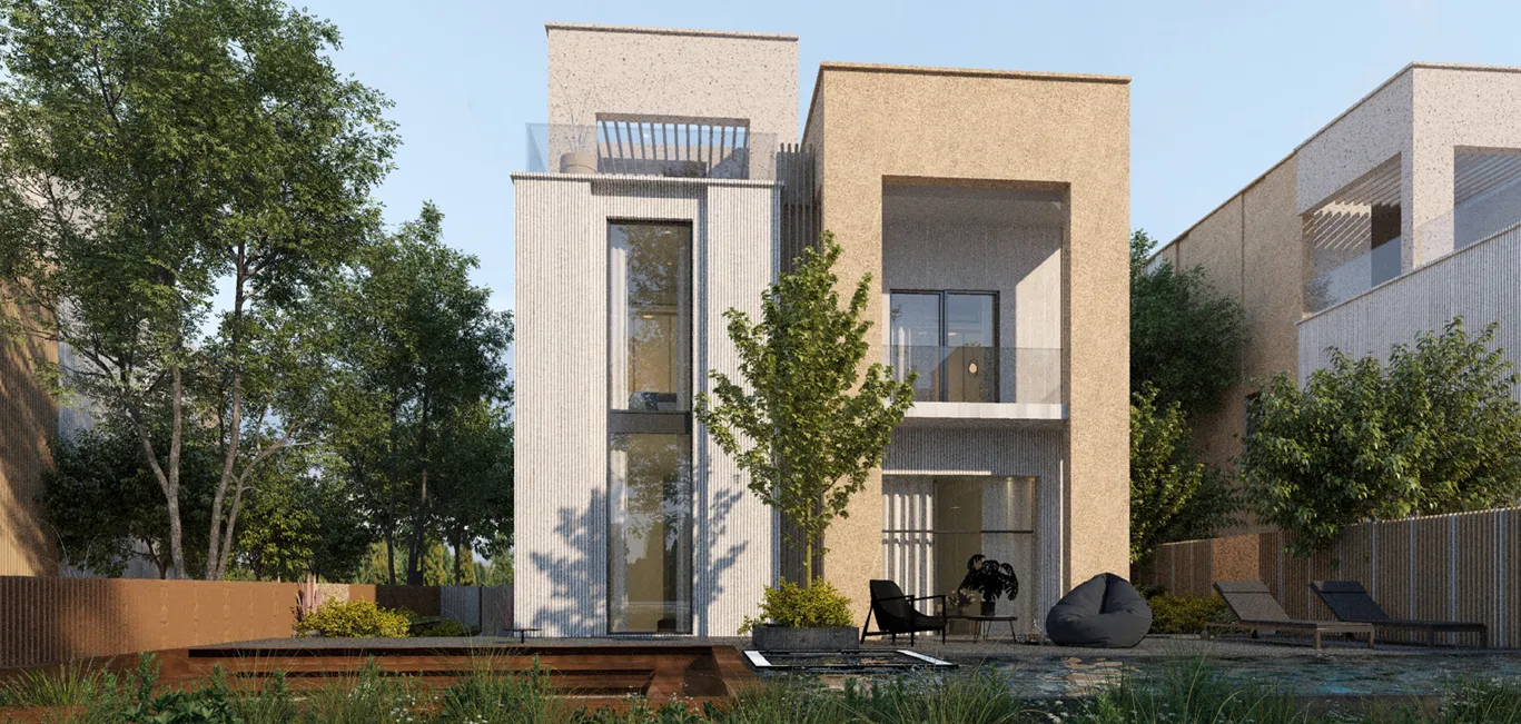 Villa for sale in Ivoire West in El Sheikh Zayed of 382 m² with 5 bedrooms