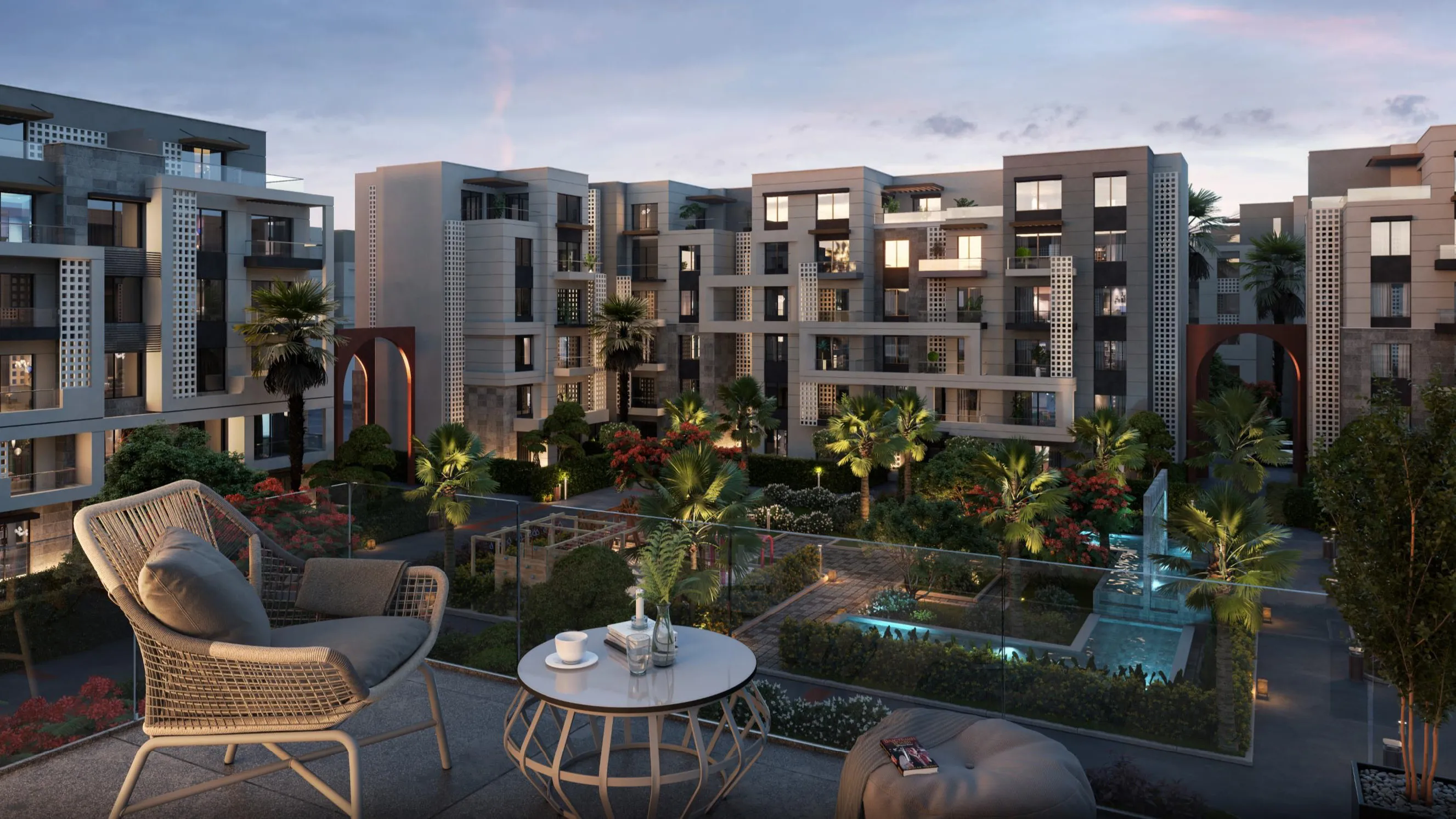Apartment for sale in District 1 - Rae in October Gardens of 171 m² with 2 bedrooms