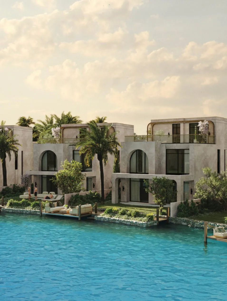 Twinhouse for sale in Hacienda Heneish in Sidi Heneish of 285 m² with 3 bedrooms