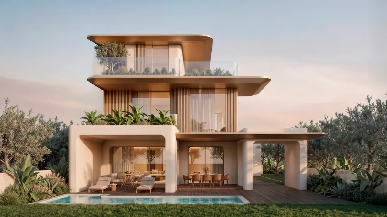 Villa for sale in Hacienda Ras El Hekma in Ras El Hekma of 348 m² with 5 bedrooms