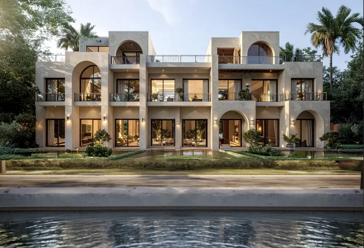 توين هاوس للبيع في جريان المرحلة الثانية في الشيخ زايد بمساحة 0 م² تتكون من 3 غرف