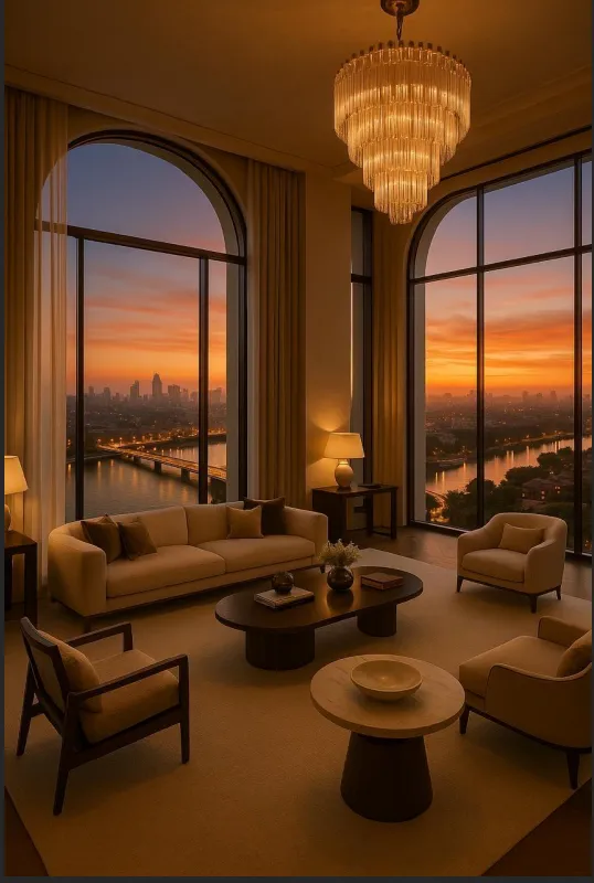 توين هاوس للبيع في جريان المرحلة الثانية في الشيخ زايد بمساحة 0 م² تتكون من 3 غرف