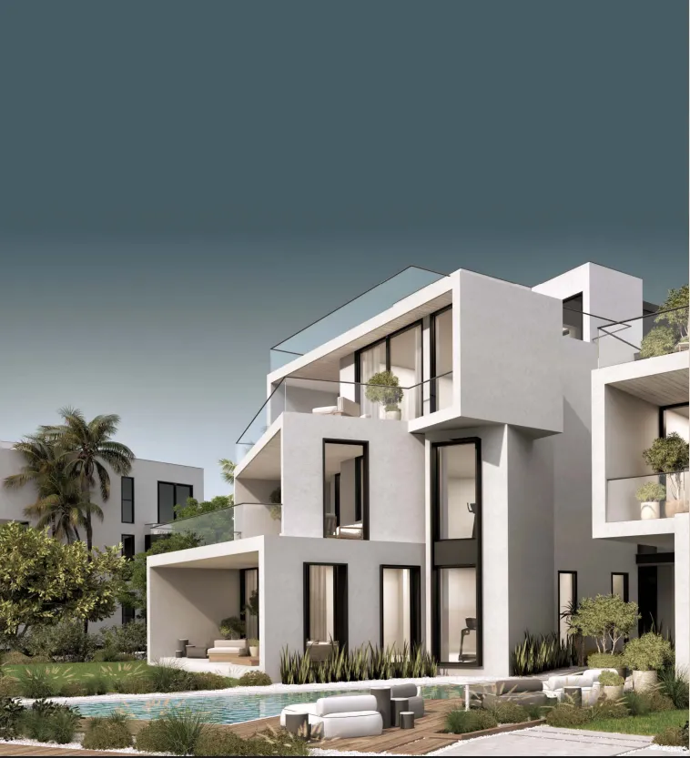 Villa for sale in Geo The Med in Ras El Hekma of 202 m² with 4 bedrooms