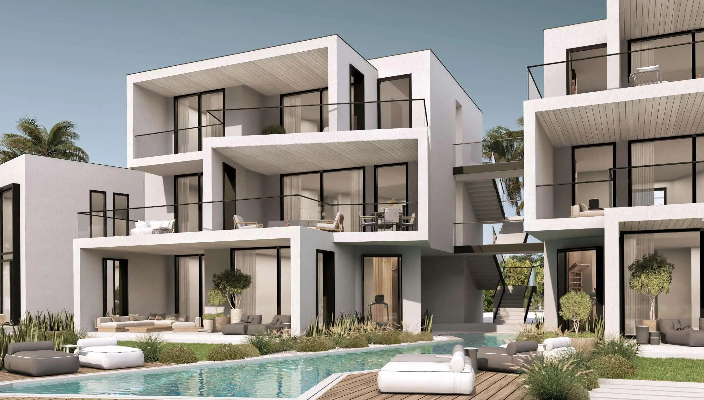 Chalet for sale in Geo The Med in Ras El Hekma of 157 m² with 3 bedrooms