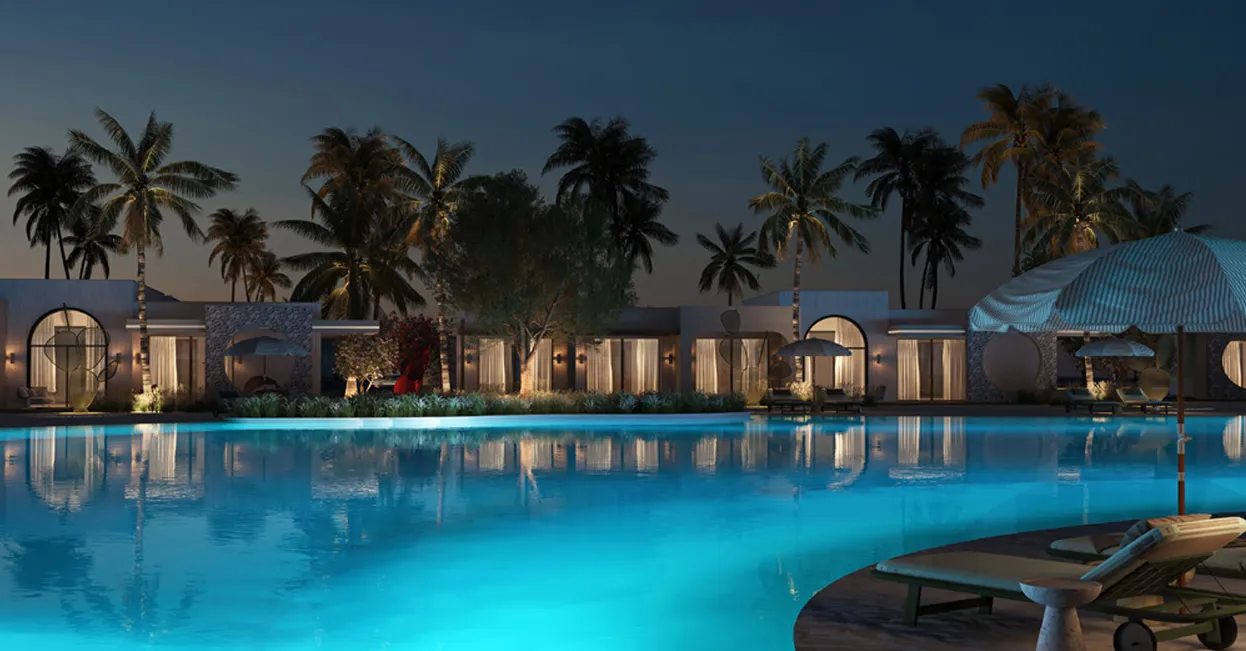 Cabin for sale in Le Gray Beach Hotel and Residences in Ras El Hekma of 130 m² with 3 bedrooms