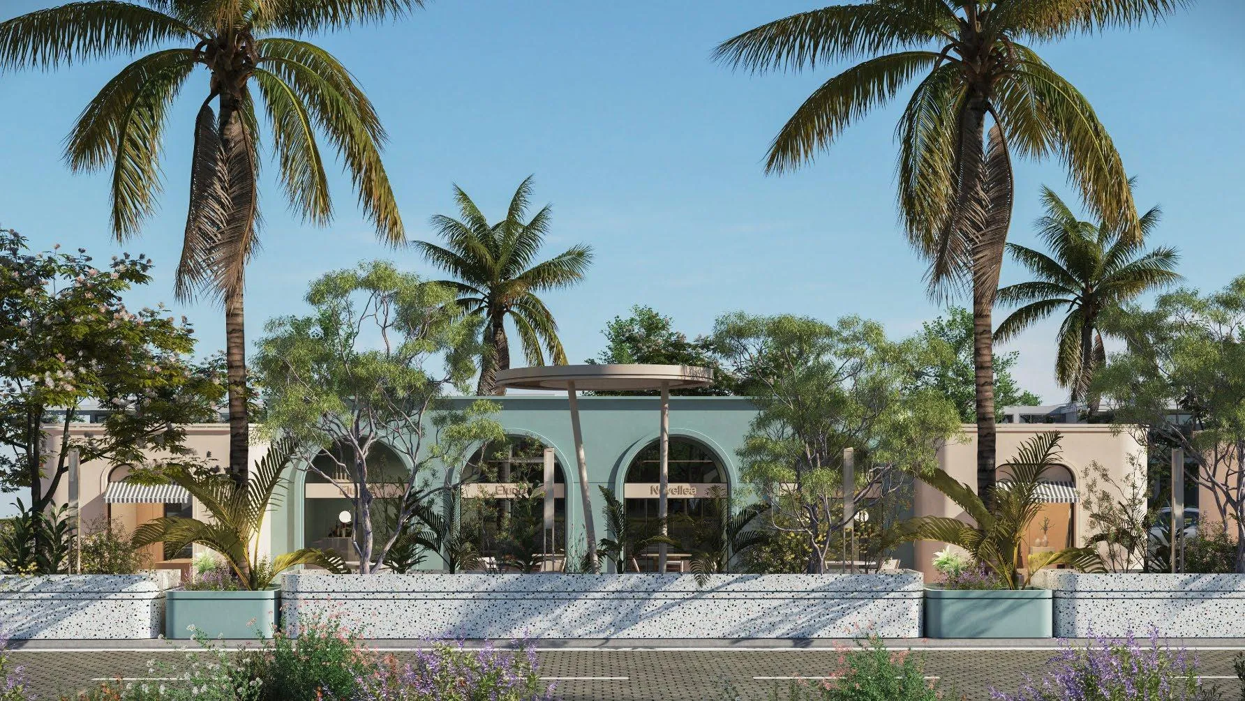 Villa for sale in The Gray Laguna - The Boulevard in Ras El Hekma of 236 m² with 3 bedrooms