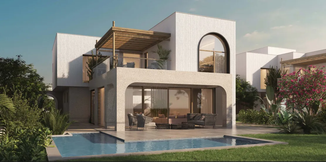 Villa for sale in The Mediterranean Villas in Ras El Hekma of 352 m² with 5 bedrooms