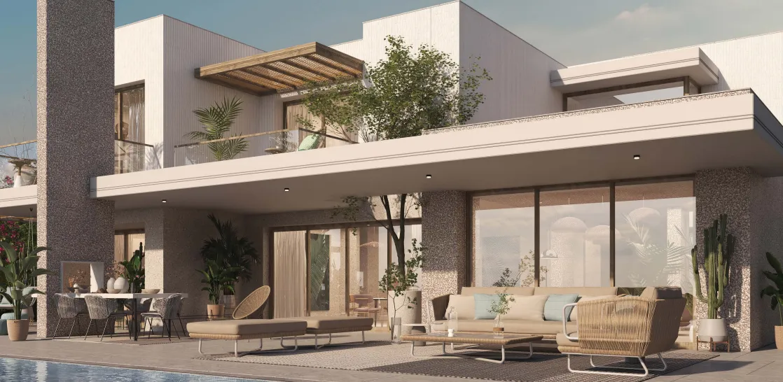 Villa for sale in The Mediterranean Villas in Ras El Hekma of 432 m² with 6 bedrooms