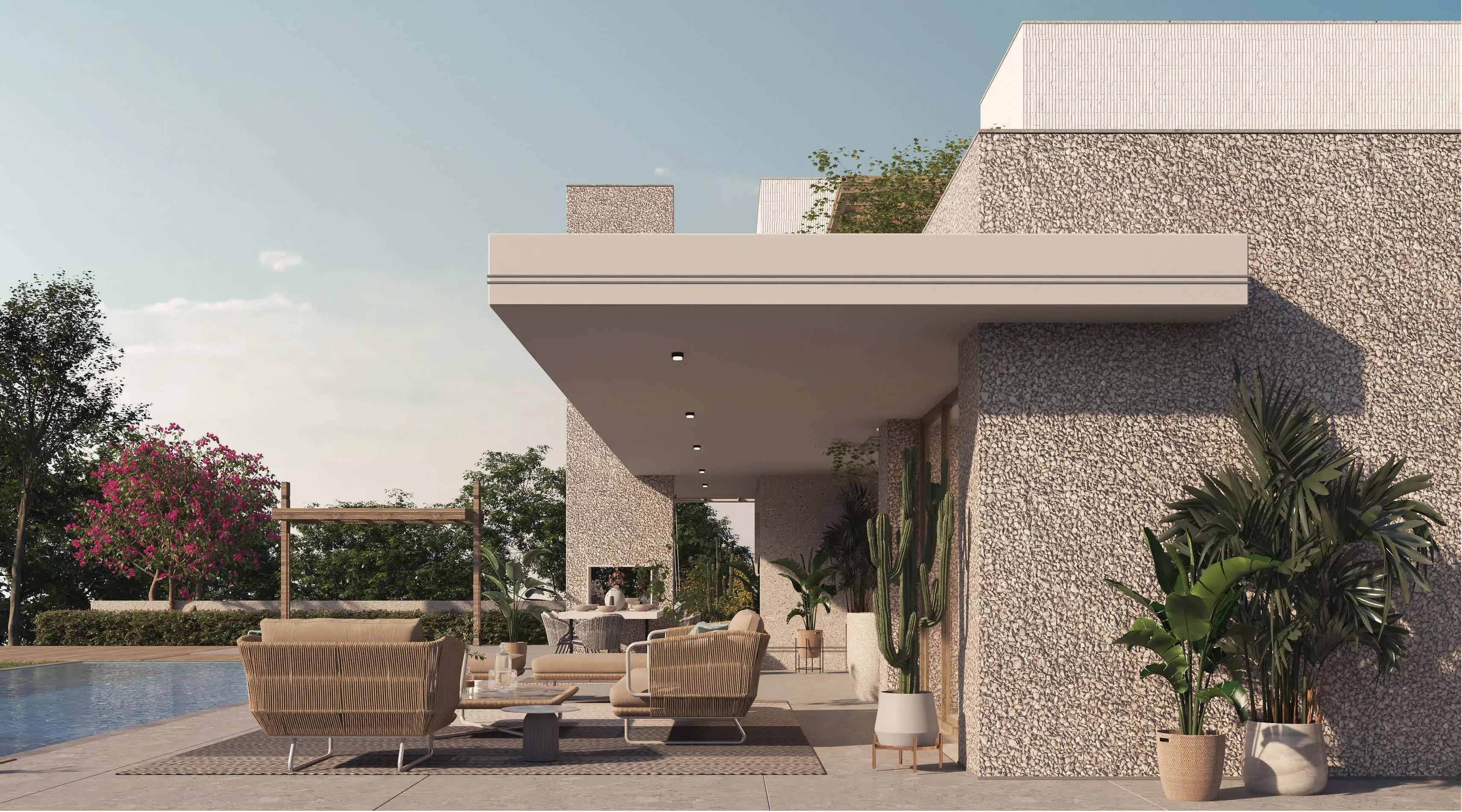 فيلا للبيع في ذا ميديترينيان فيلاز الساحل الشمالي في رأس الحكمة بمساحة 450 م² تتكون من 6 غرف