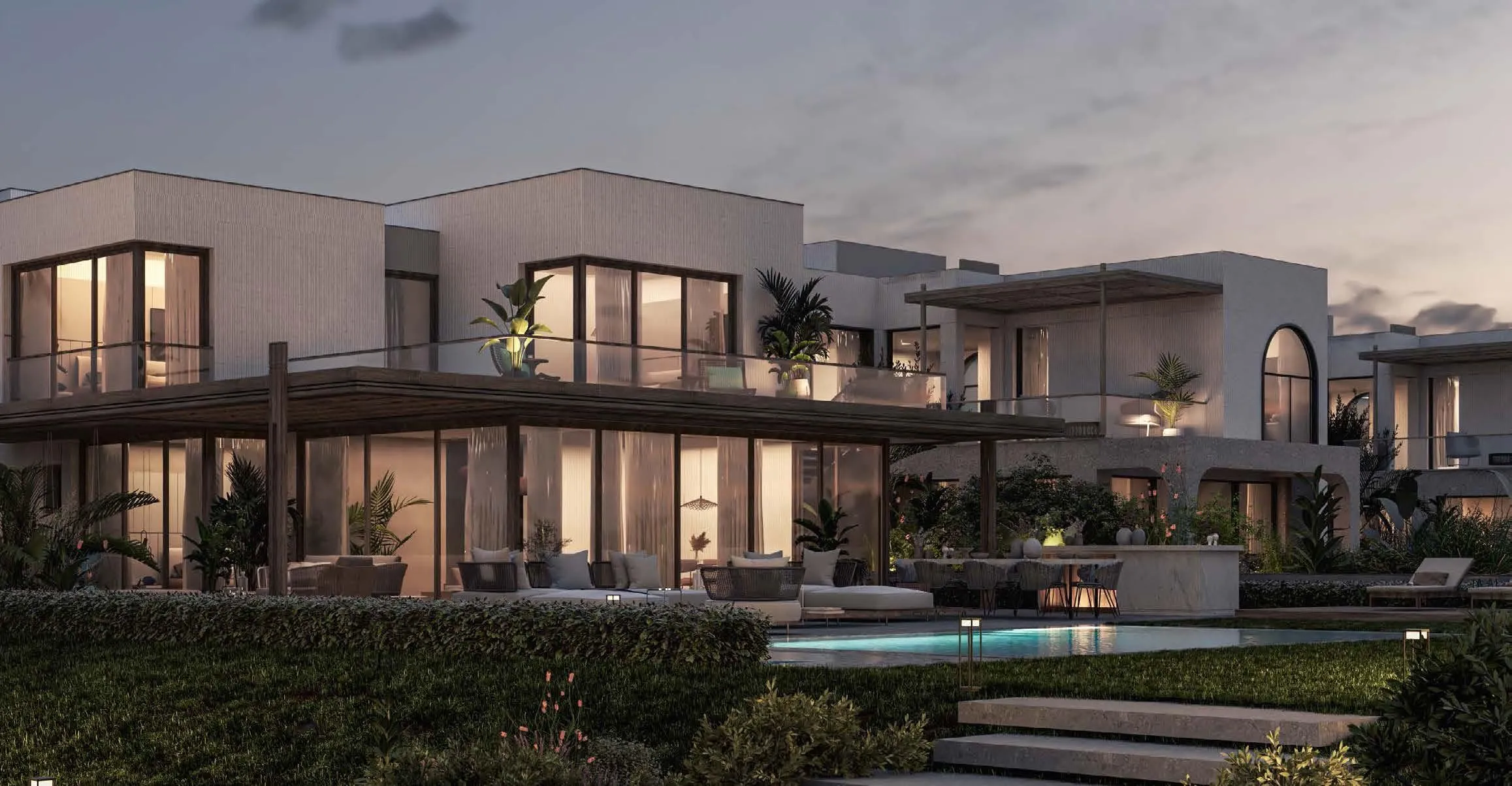 Townhouse for sale in Waterfall Village in Ras El Hekma of 200 m² with 3 bedrooms