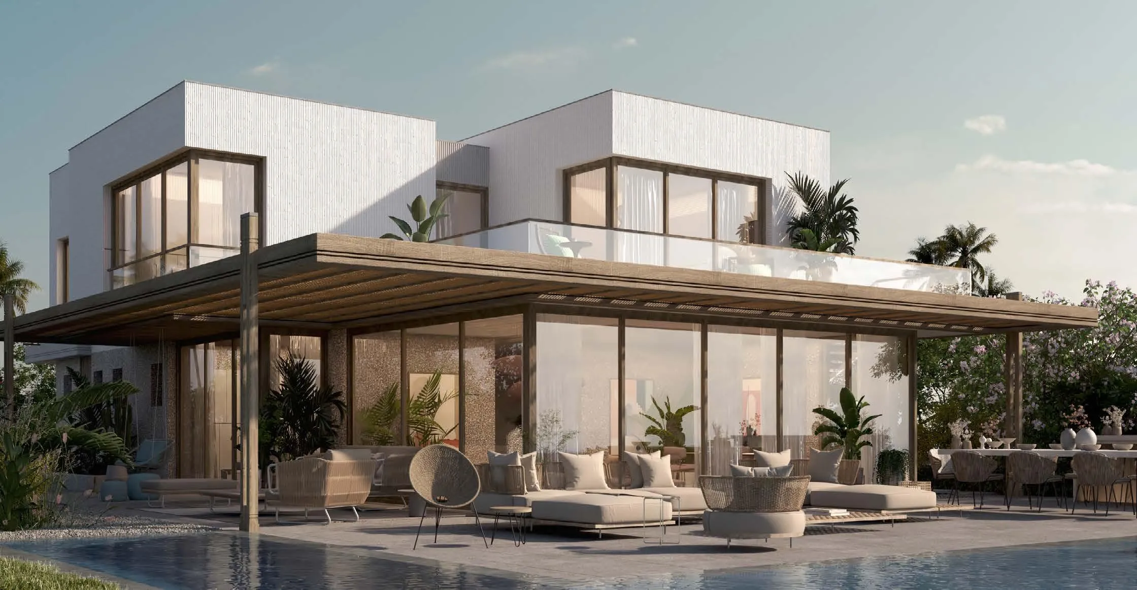 Townhouse for sale in Waterfall Village in Ras El Hekma of 200 m² with 3 bedrooms