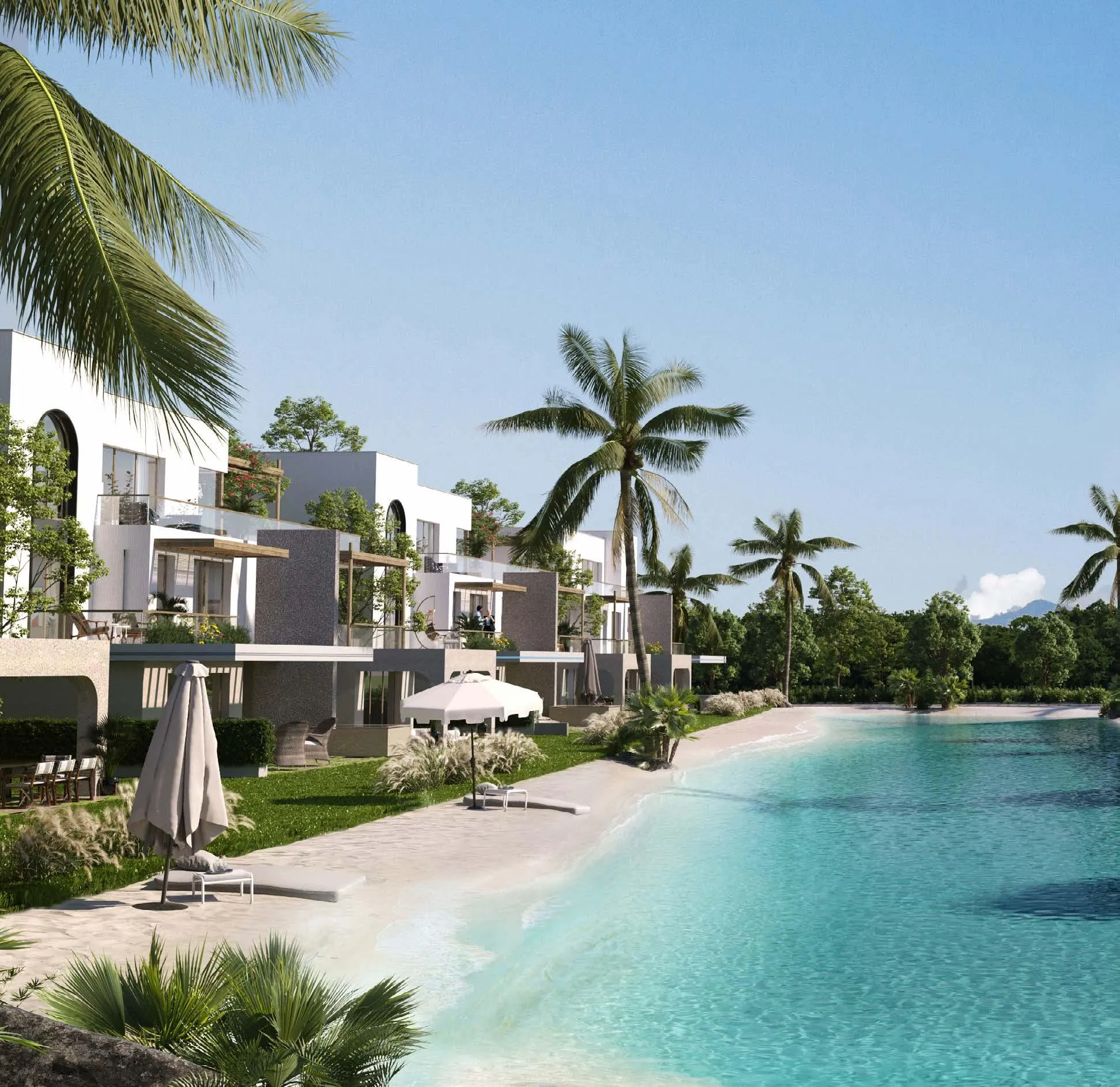 Chalet for sale in Waterfall Village in Ras El Hekma of 141 m² with 2 bedrooms