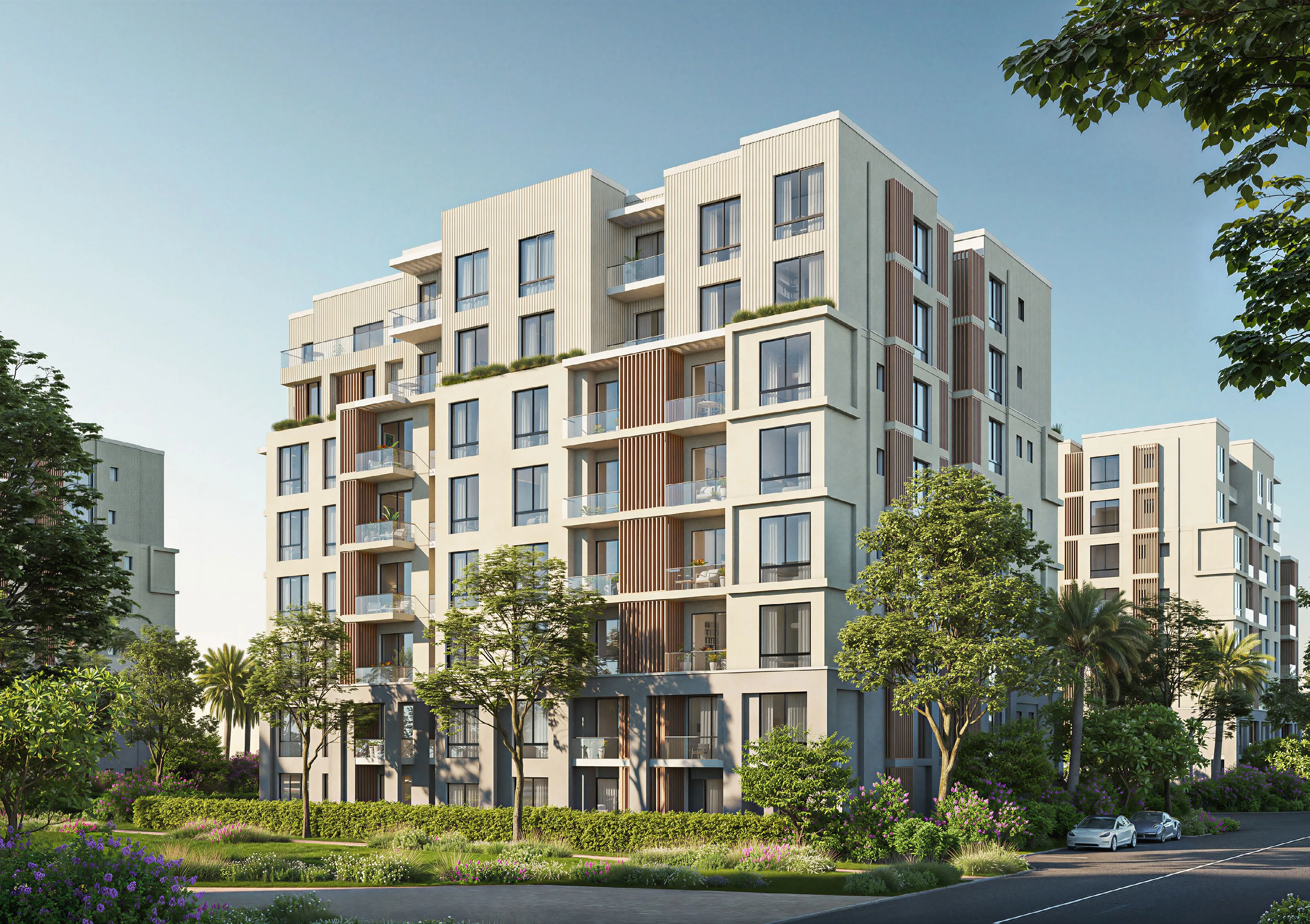 Apartment for sale in Sapphire Residence in New Cairo of 116 m² with 2 bedrooms