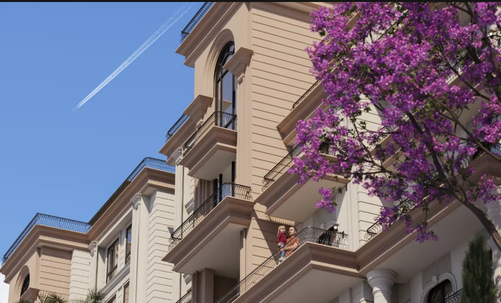 Apartment for sale in West Clay in 6th of October City of 100 m² with 1 bedrooms