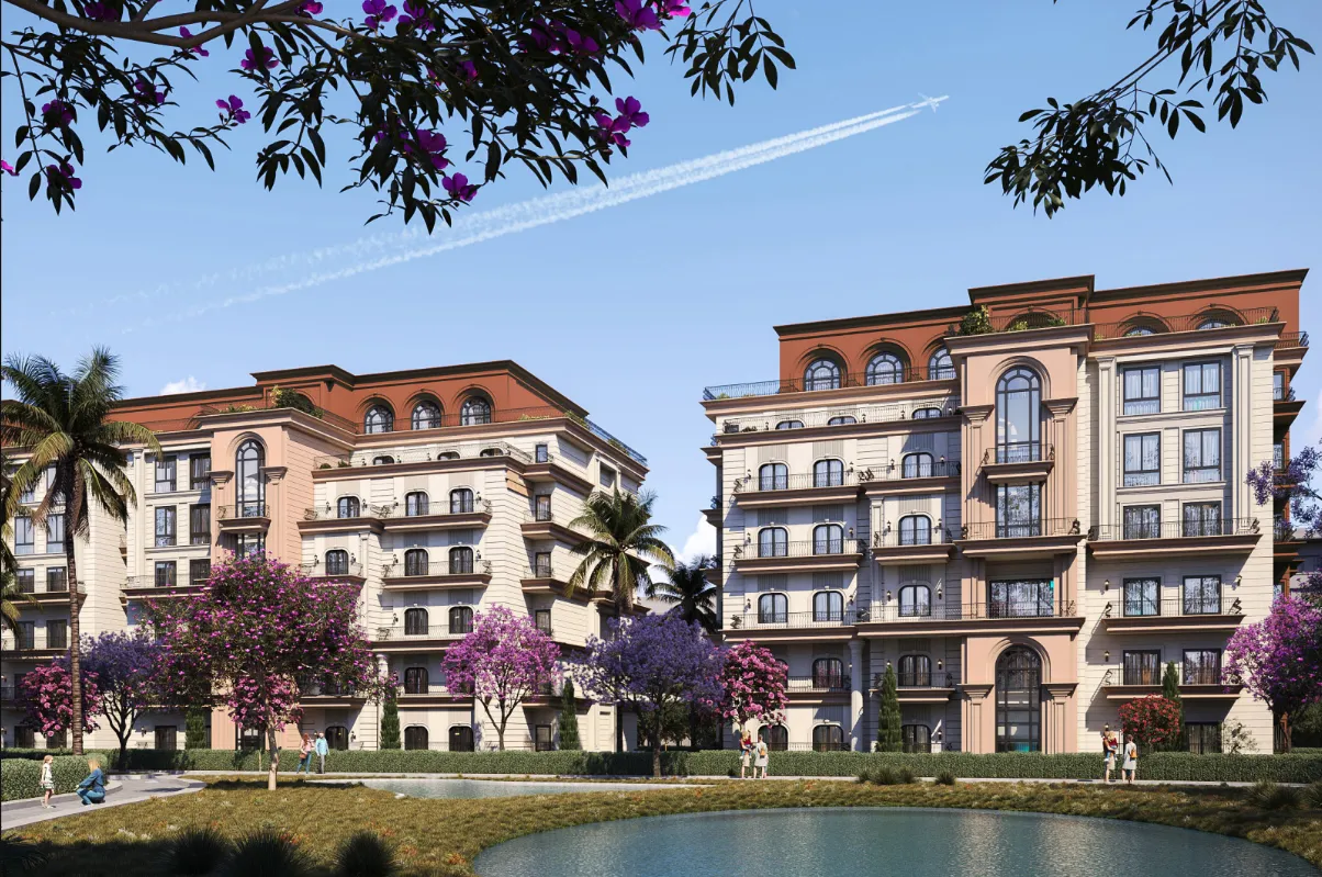 Apartment for sale in West Clay in 6th of October City of 100 m² with 1 bedrooms