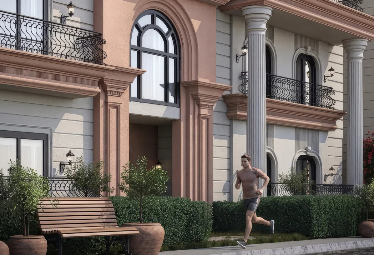 Apartment for sale in West Clay in 6th of October City of 100 m² with 1 bedrooms