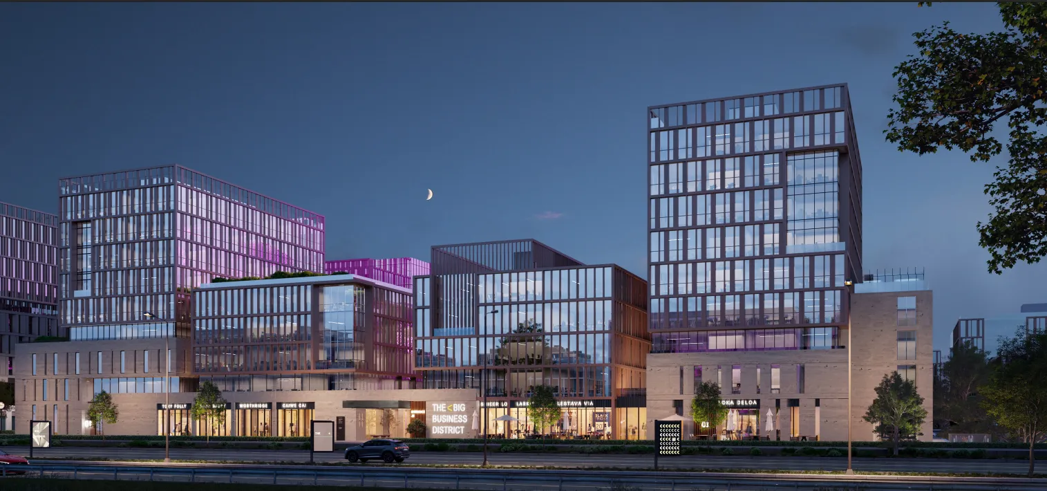 Office for sale in The Big Business District in New Cairo of 84 m² with 0 bedrooms