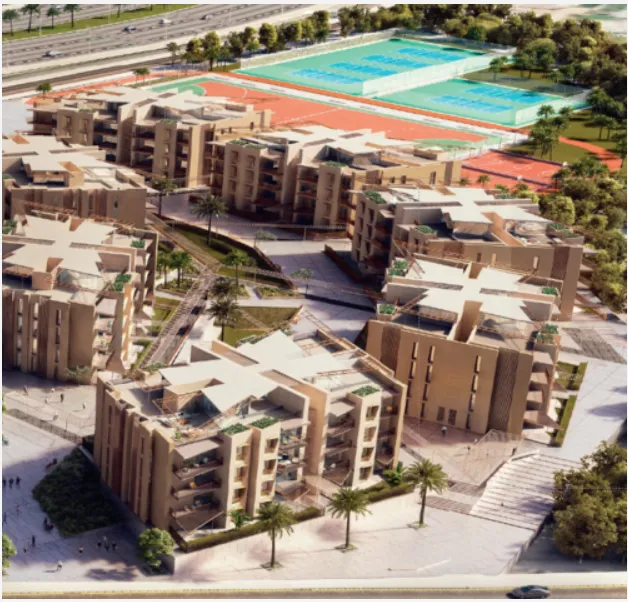 Apartment for sale in Six West in El Sheikh Zayed of 233 m² with 2 bedrooms