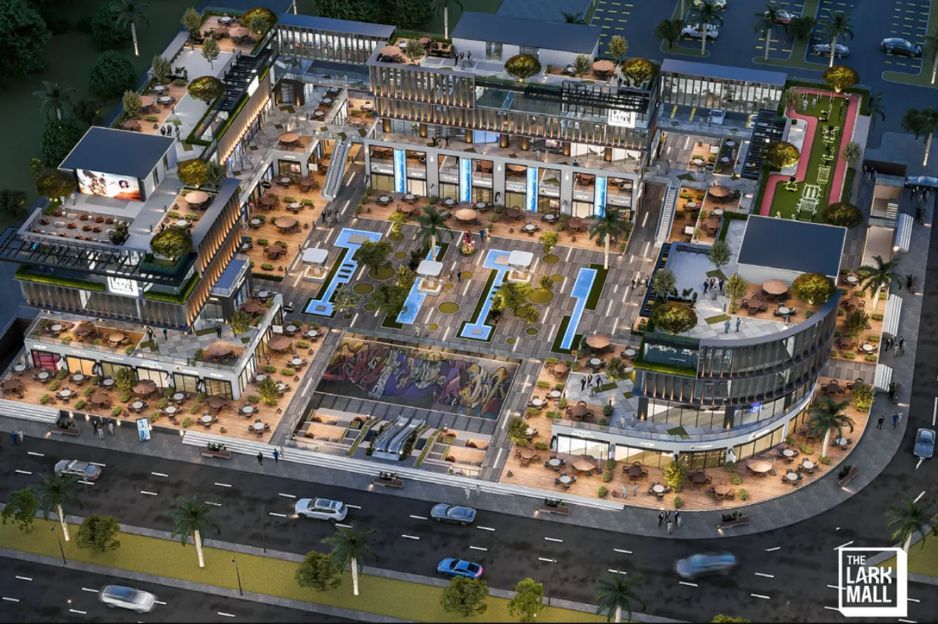  للبيع في ذا لارك مول في  بمساحة 0 م² تتكون من 0 غرف