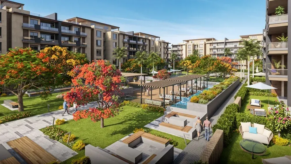 Apartment for sale in AZAD in New Cairo of 140 m² with 2 bedrooms